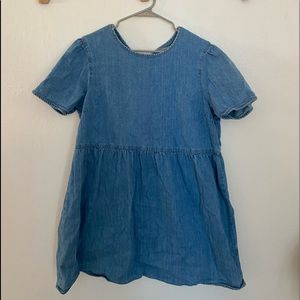 ASOS Curve Denim Babydoll Dress